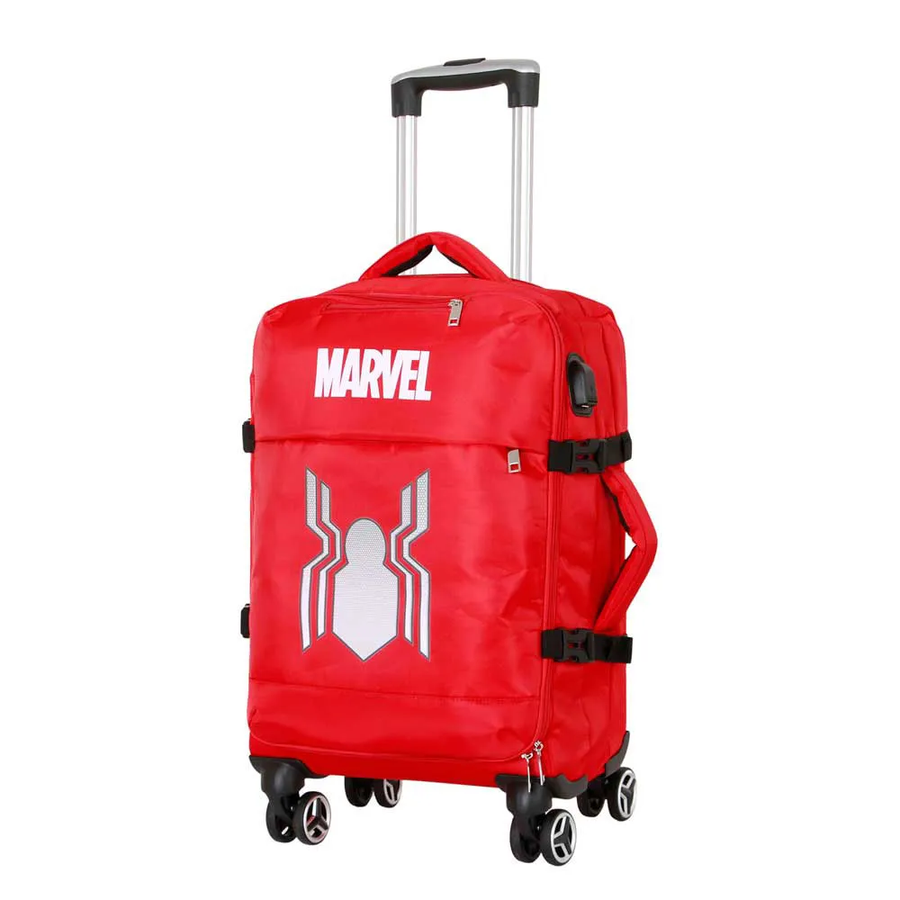 Karactermania Marvel Spiderman Spider 4 Trolleyväska, Red