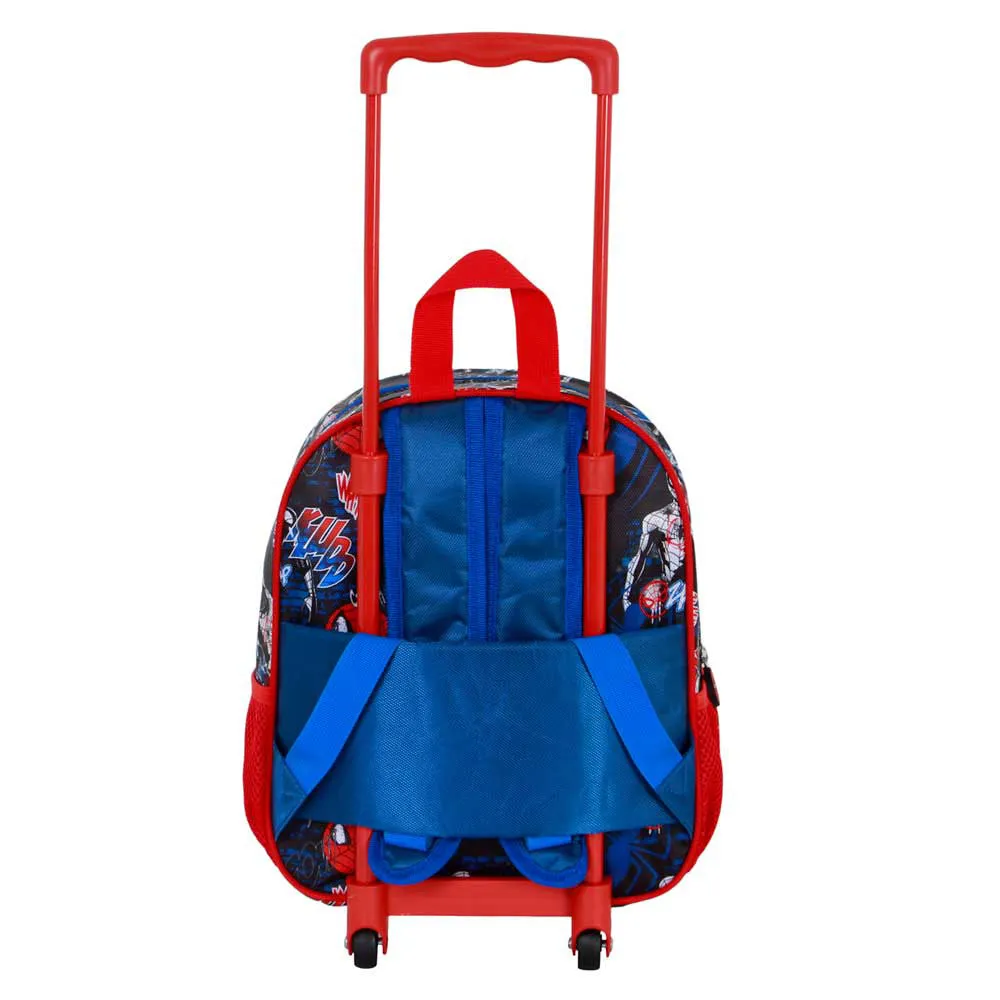 Karactermania Marvel Spiderman Wall 3d Ryggsäck Med Hjul, Red