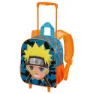 Karactermania Naruto Glad Liten 3d-ryggsäck Med Hjul, Blue