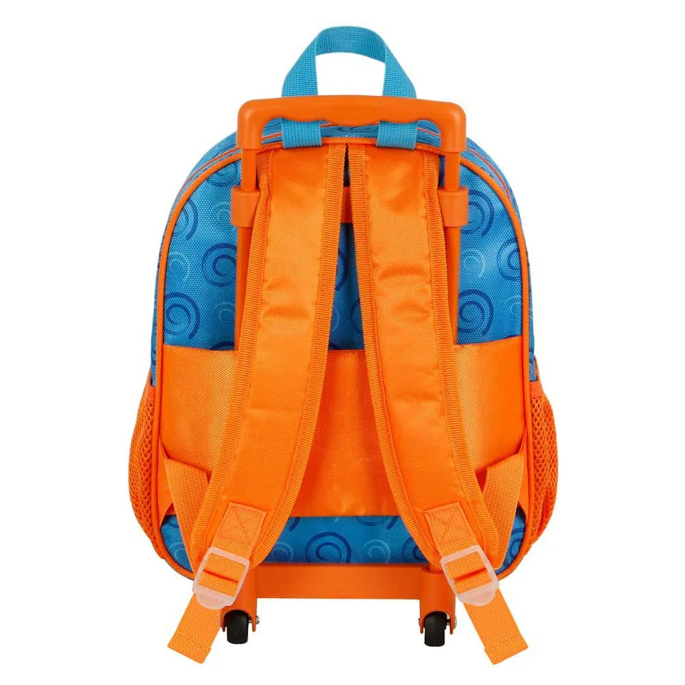 Karactermania Naruto Glad Liten 3d-ryggsäck Med Hjul, Blue
