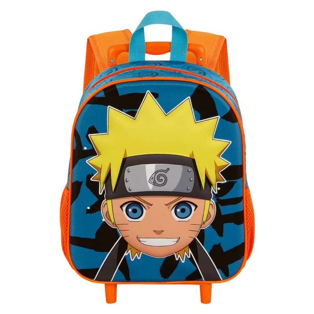 Karactermania Naruto Glad Liten 3d-ryggsäck Med Hjul, Blue