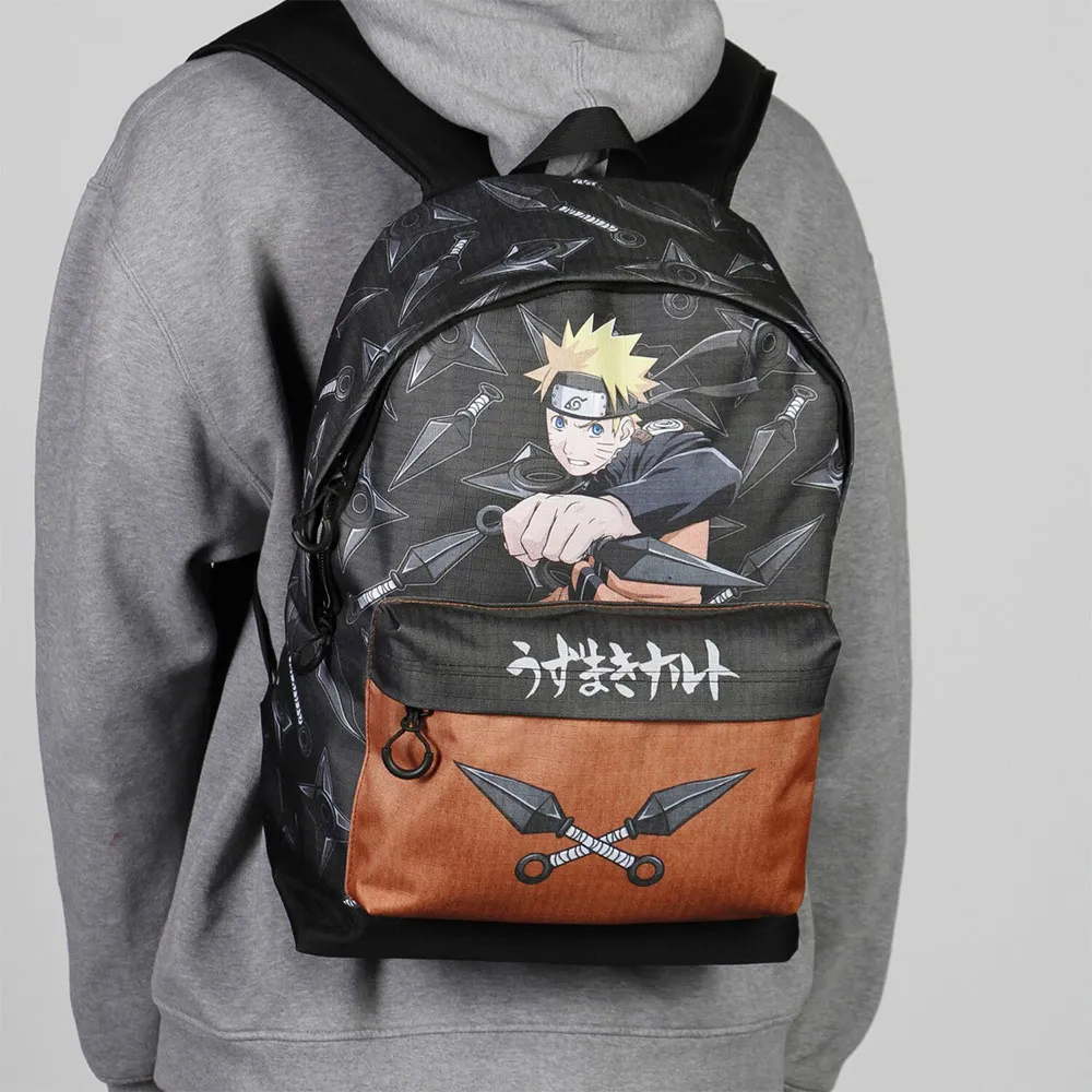 Karactermania Naruto Weapons Fan Hs 2.2 Ryggsäck, Black