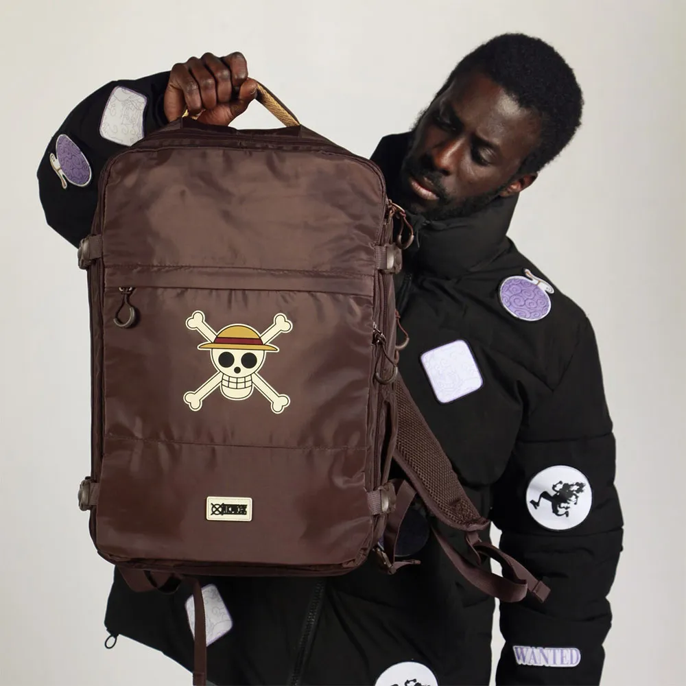 Karactermania One Piece Skull Large Mercury 47x23x33 Cm Ryggsäck, Brown
