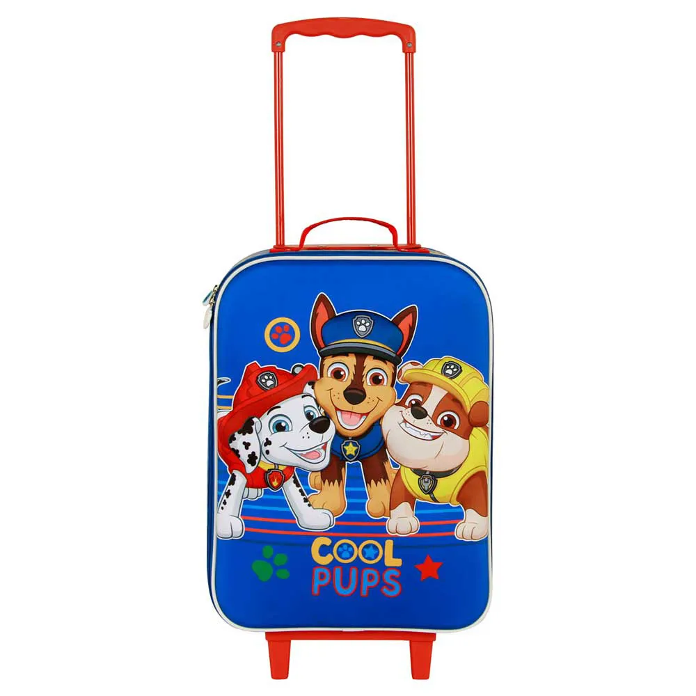 Karactermania Paw Patrol Cool Soft 3d Trolleyväska, Blue