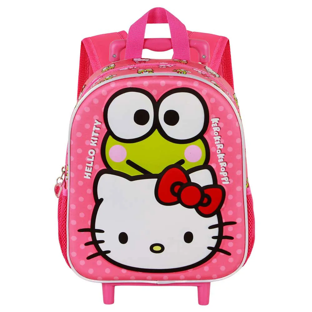 Karactermania Sanrio Hello Kitty Funny 3d Ryggsäck Med Hjul, Pink