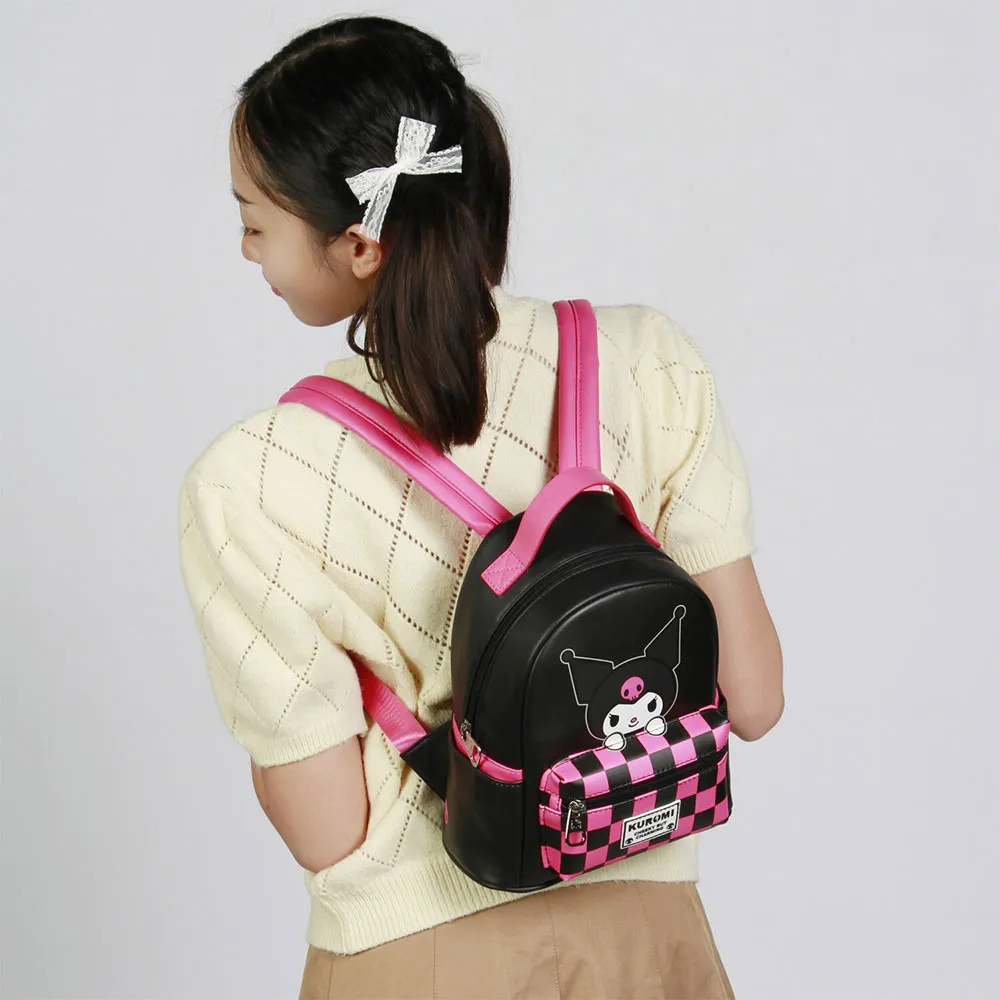 Karactermania Sanrio Kuromi Chess Small Heady Ryggsäck, Multicolor Karactermania Sanrio Kuromi Chess Small Heady Ryggsäck, Multicolor