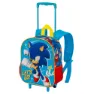 Karactermania Sonic The Hedgehog Sega Go 3d Ryggsäck Med Hjul, Blue