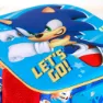 Karactermania Sonic The Hedgehog Sega Go 3d Ryggsäck Med Hjul, Blue