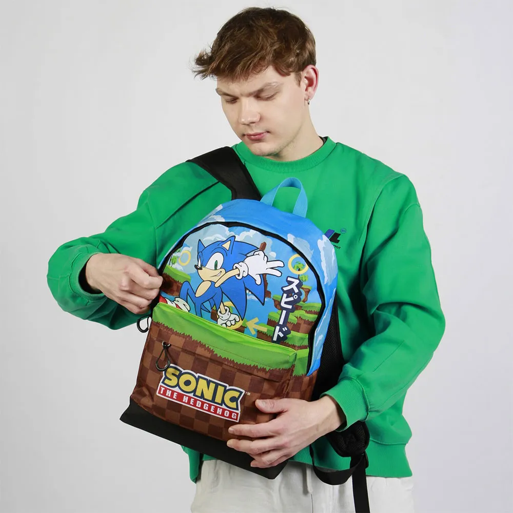 Karactermania Sonic The Hedgehog Sega Greenhill Ryggsäck, Multicolor