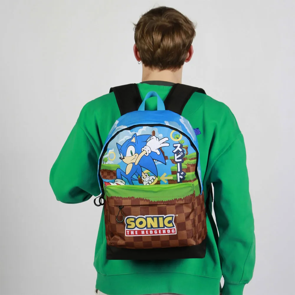 Karactermania Sonic The Hedgehog Sega Greenhill Ryggsäck, Multicolor