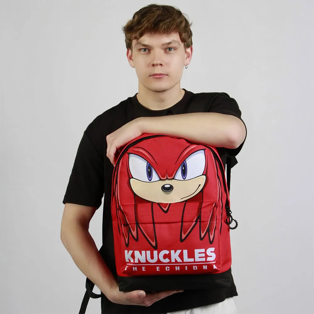 Karactermania Sonic The Hedgehog Sega Knuckles Sight Fan Hs 2.2 Ryggsäck, Red Karactermania Sonic The Hedgehog Sega Knuckles Sight Fan Hs 2.2 Ryggsäck, Red