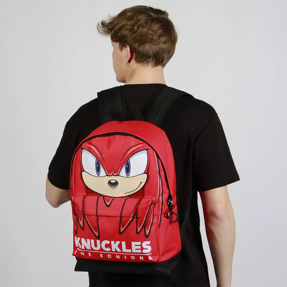 Karactermania Sonic The Hedgehog Sega Knuckles Sight Fan Hs 2.2 Ryggsäck, Red Karactermania Sonic The Hedgehog Sega Knuckles Sight Fan Hs 2.2 Ryggsäck, Red
