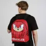 Karactermania Sonic The Hedgehog Sega Knuckles Sight Fan Hs 2.2 Ryggsäck, Red
