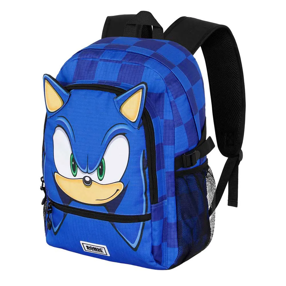 Karactermania Sonic The Hedgehog Sega Sight Fan Fight 2.2 Ryggsäck, Blue