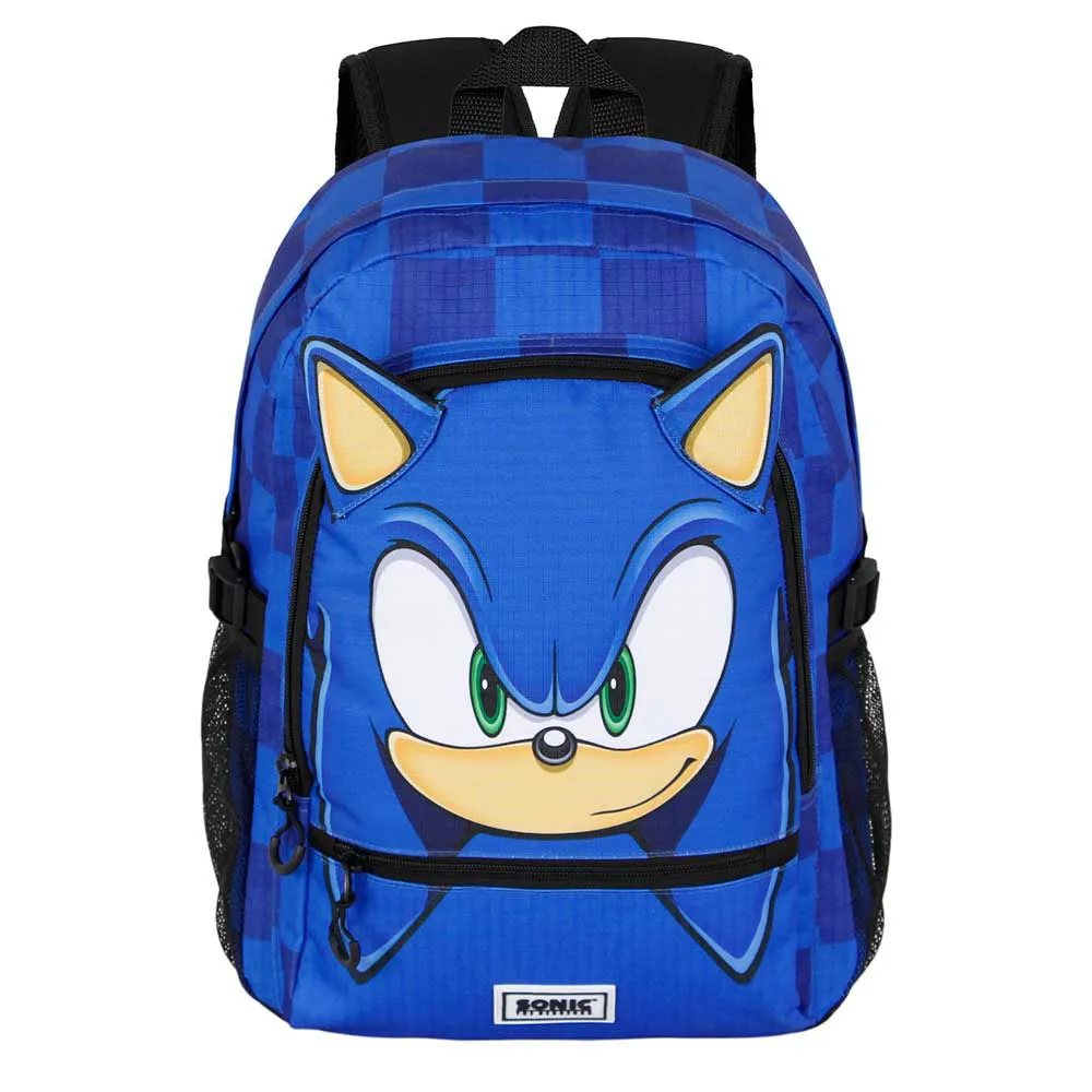 Karactermania Sonic The Hedgehog Sega Sight Fan Fight 2.2 Ryggsäck, Blue