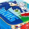 Karactermania Sonic The Hedgehog Sega Unstoppable 3d Ryggsäck Med Hjul, Blue