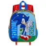 Karactermania Sonic The Hedgehog Sega Unstoppable 3d Ryggsäck Med Hjul, Blue