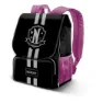 Karactermania Wednesday School Expandable Ryggsäck, Black