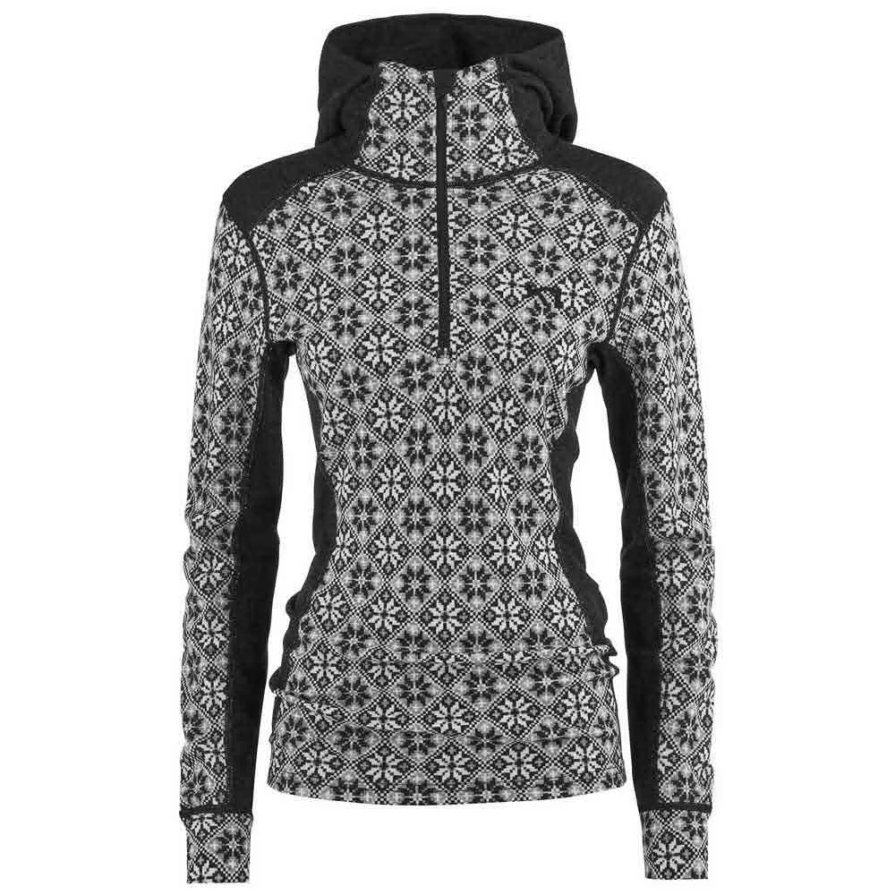 Kari Traa Rose Tröja Med Huva, Black, L Kari Traa Rose Tröja Med Huva, Black, L
