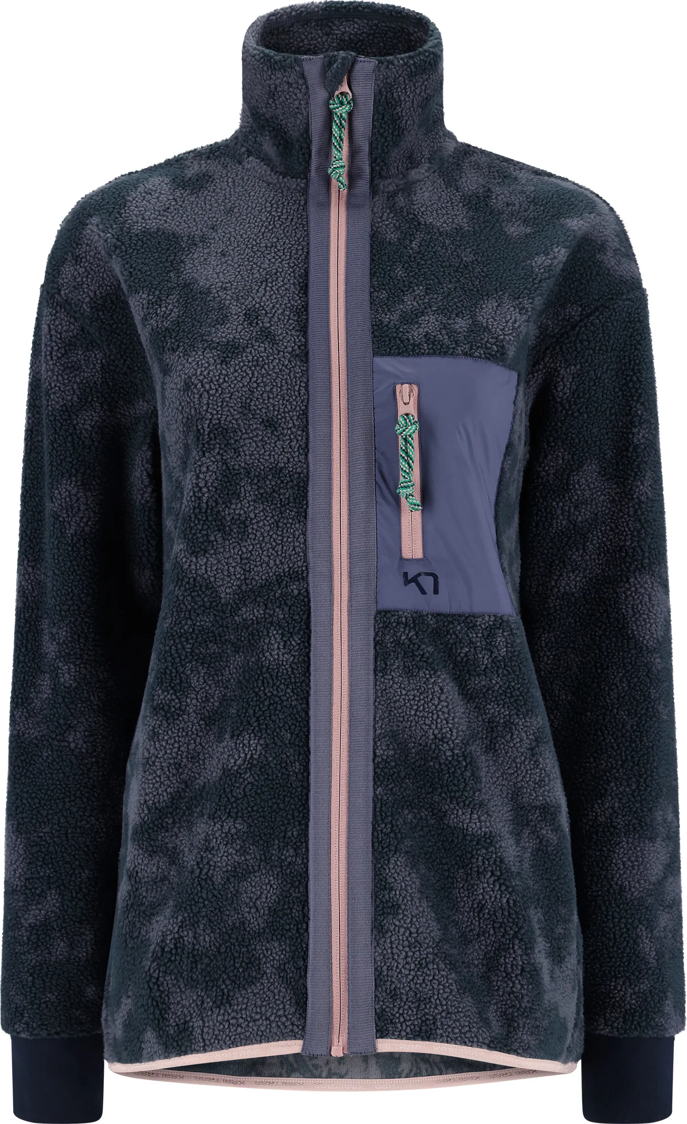 Kari Traa Women's Ane Pile Jacket, Royal Kari Traa Women's Ane Pile Jacket, Royal