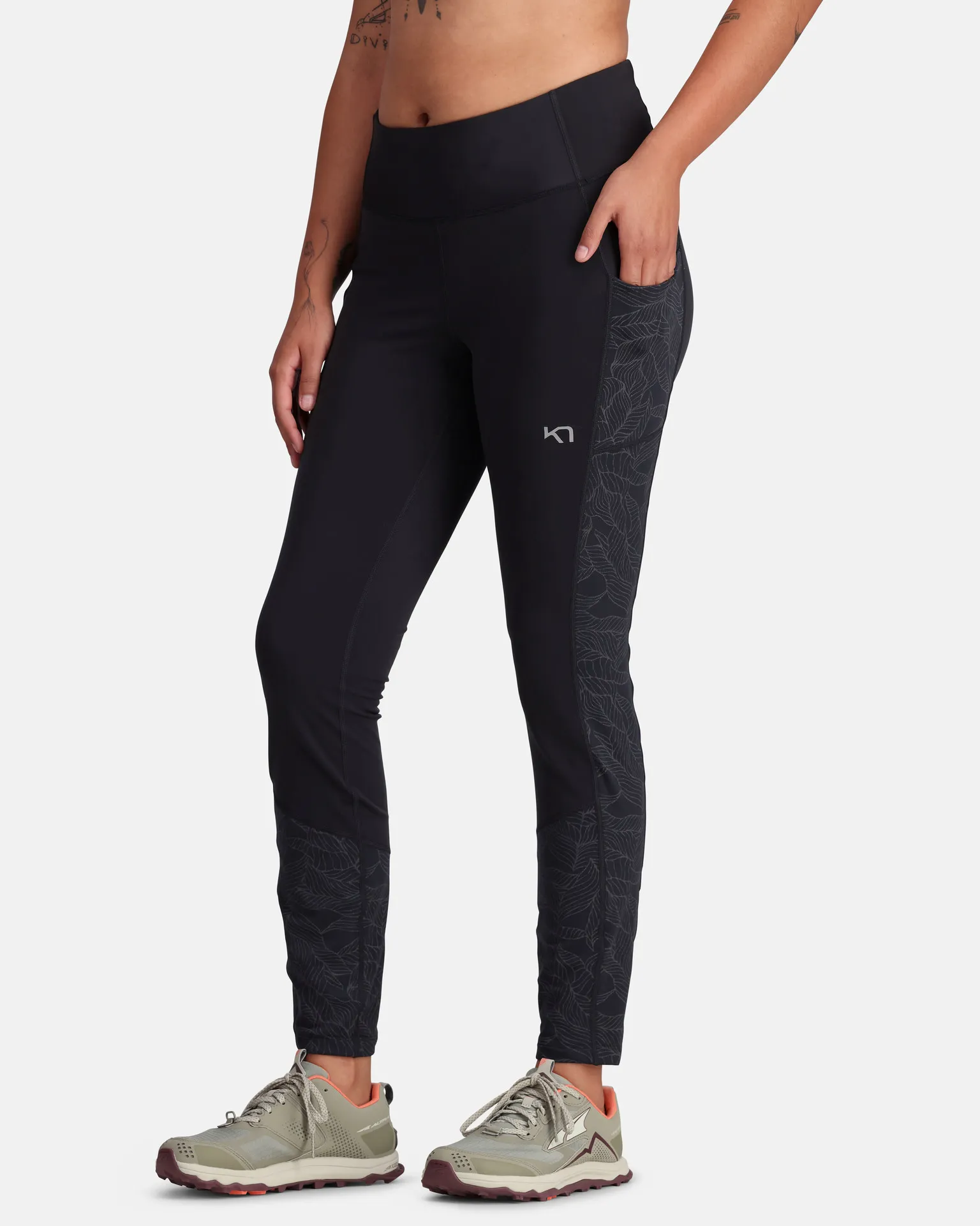 Kari Traa Women's Vilde Thermal Tights, BLACK Kari Traa Women's Vilde Thermal Tights, BLACK