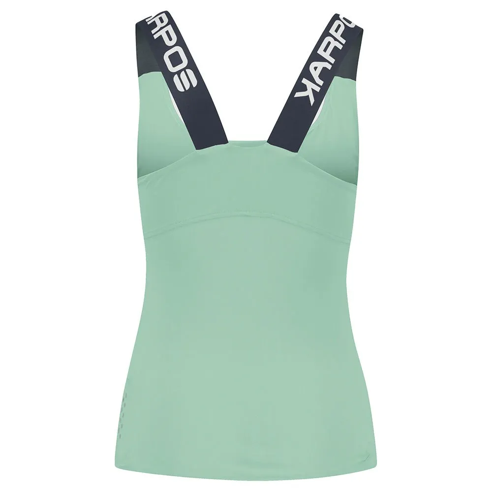 Karpos Cengia Tank ärmlös T-shirt, Lichen / ombre blue