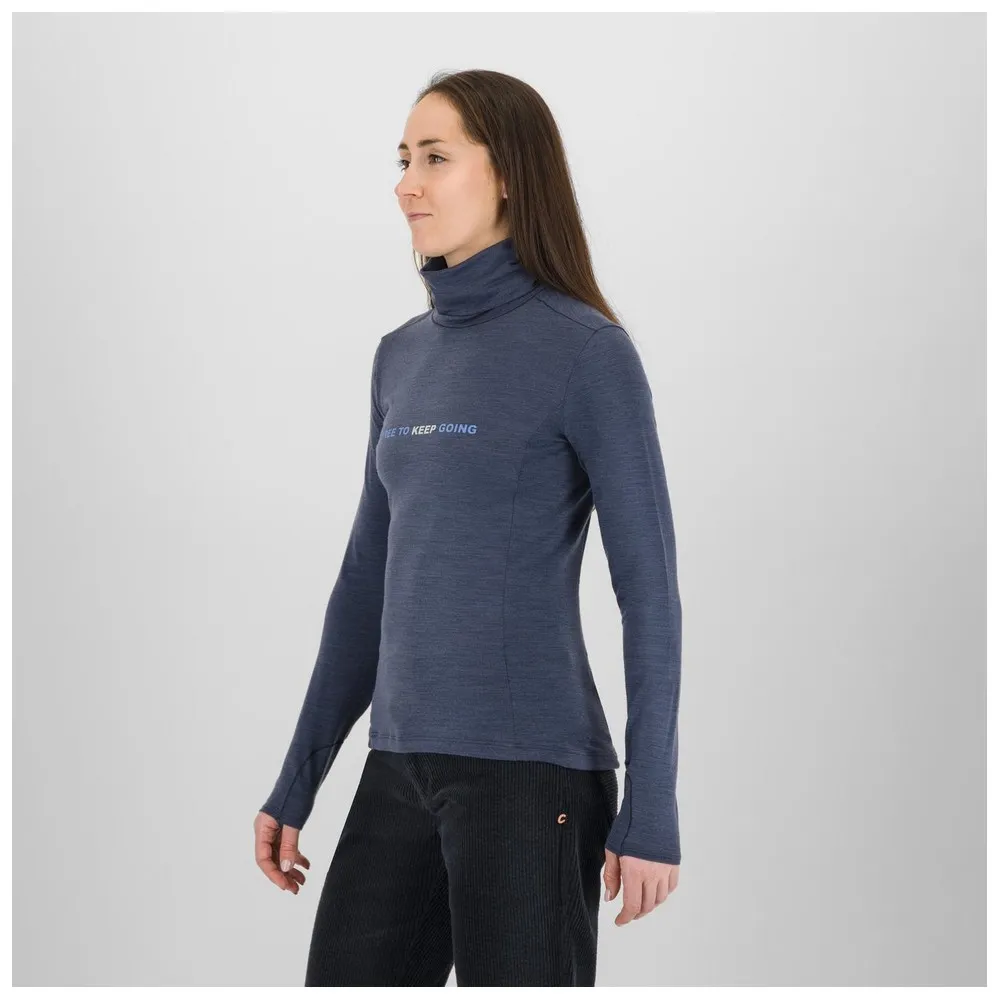 Karpos Coppolo Merino Highneck Tröja, Ombre blue Karpos Coppolo Merino Highneck Tröja, Ombre blue
