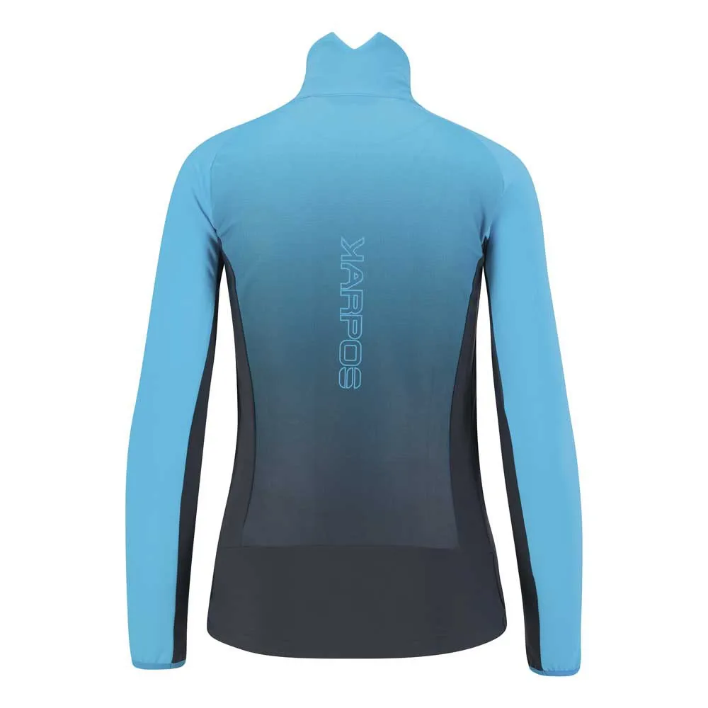 Karpos Croderes Fleecejacka Med Dragkedja, Vulcan / blue atoll