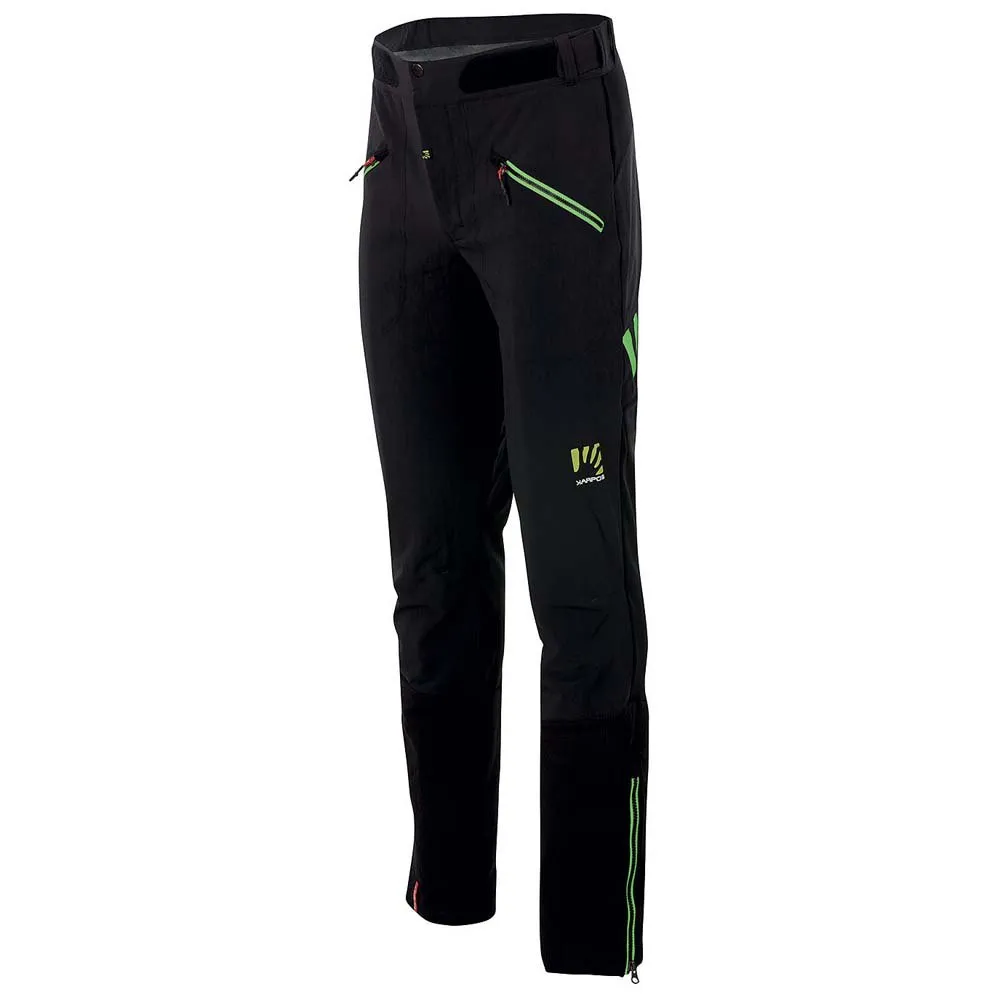 Karpos K-performance Mountaineer Byxor, Black / fluorescent green Karpos K-performance Mountaineer Byxor, Black / fluorescent green