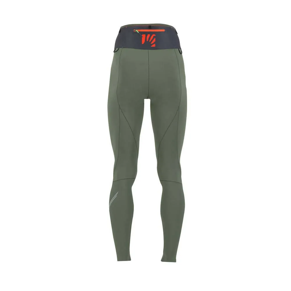 Karpos Lavaredo Winter Leggings Refurbished, Thyme / black sand