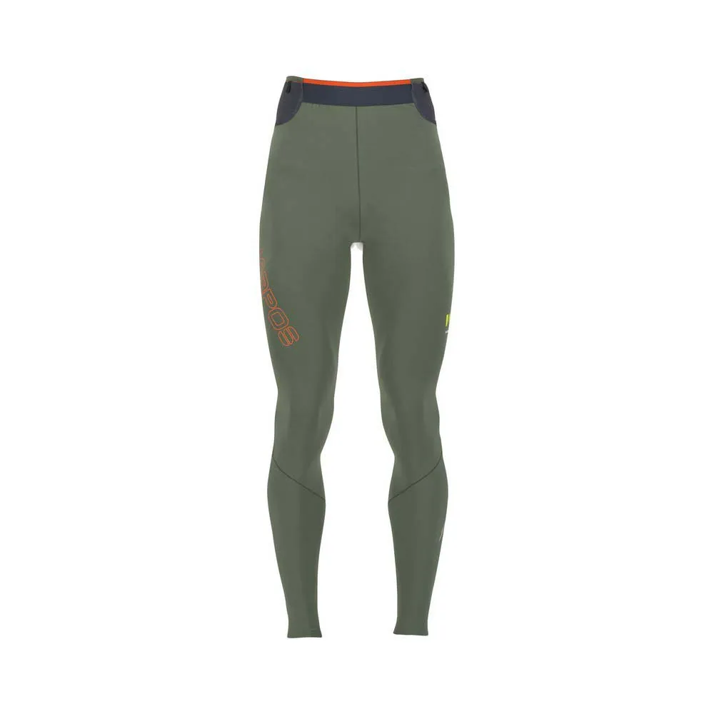 Karpos Lavaredo Winter Leggings Refurbished, Thyme / black sand