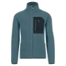 Karpos Rocchetta Evo Fleecejacka Med Dragkedja, Smoke blue / woodland gray
