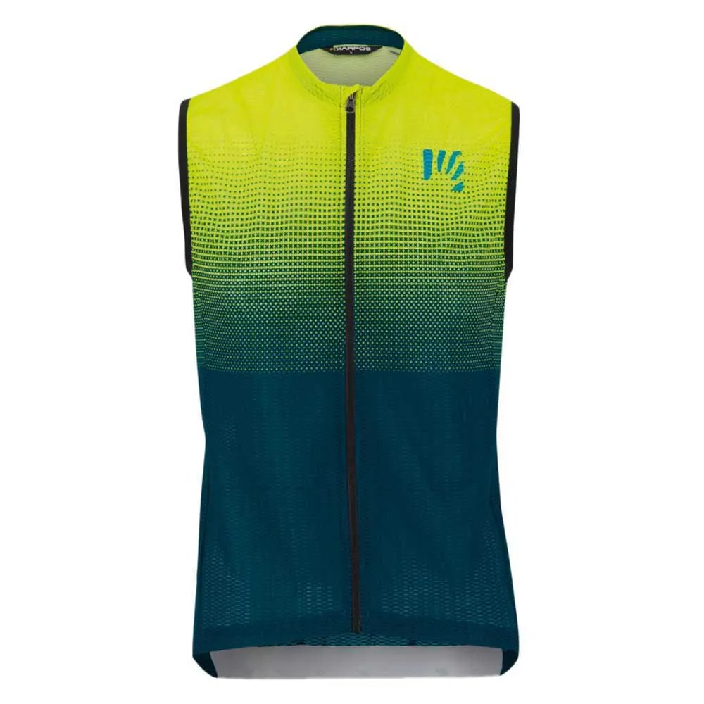 Karpos Val Viola Ärmlös Cykeltröja, Refl.pond / yellow fluo / enamel, L Karpos Val Viola Ärmlös Cykeltröja, Refl.pond / yellow fluo / enamel, L
