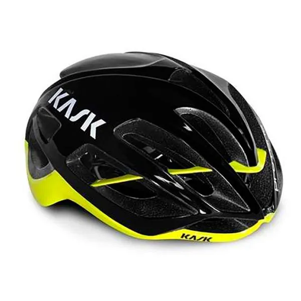 Kask Protone Wg11 Hjälm, Black / Yellow Fluo