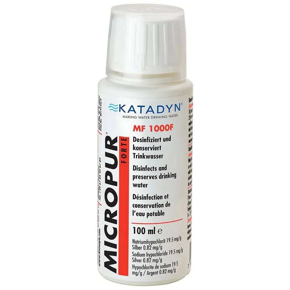 Katadyn Micropur Forte Mf 1000f Reningsvätska 100ml, One size