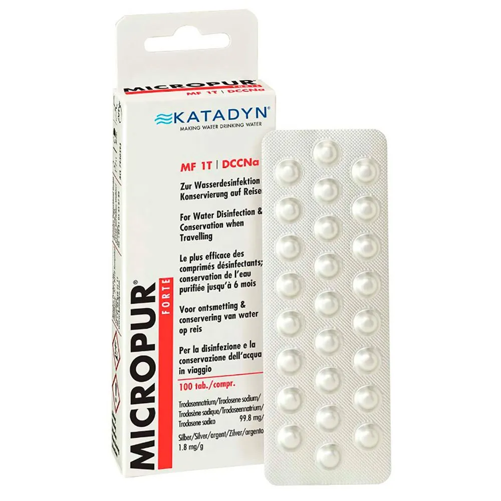 Katadyn Micropur Forte Mf Tabletter 1t/4x25 100 Enheter, One size Katadyn Micropur Forte Mf Tabletter 1t/4x25 100 Enheter, One size