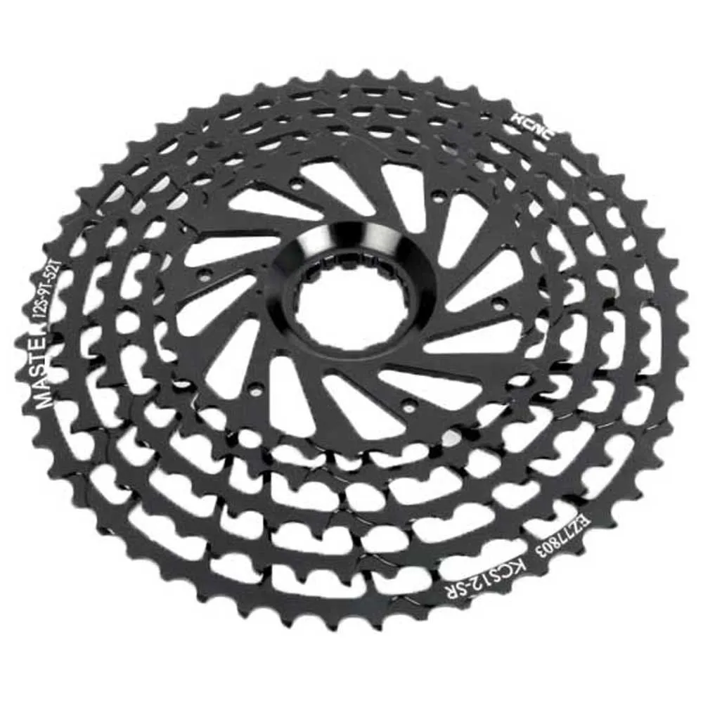 KCNC Aluminium Cogs Master Kedjehjul, Black, 52-30t KCNC Aluminium Cogs Master Kedjehjul, Black, 52-30t