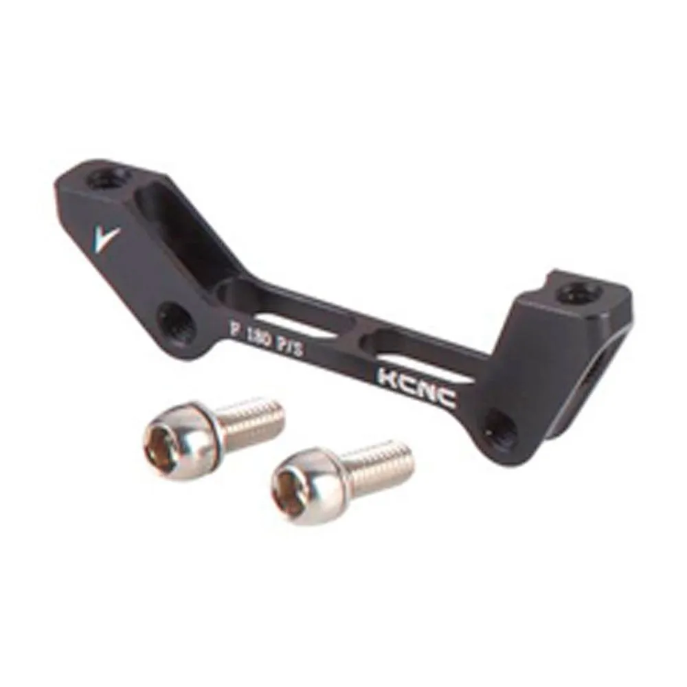 KCNC Is160 Pm180 Apis2 Skivbromsoksadapter, Black, One Size