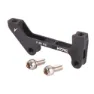 KCNC Is160 Pm203 Apis3 Skivbromsoksadapter, Black, One Size