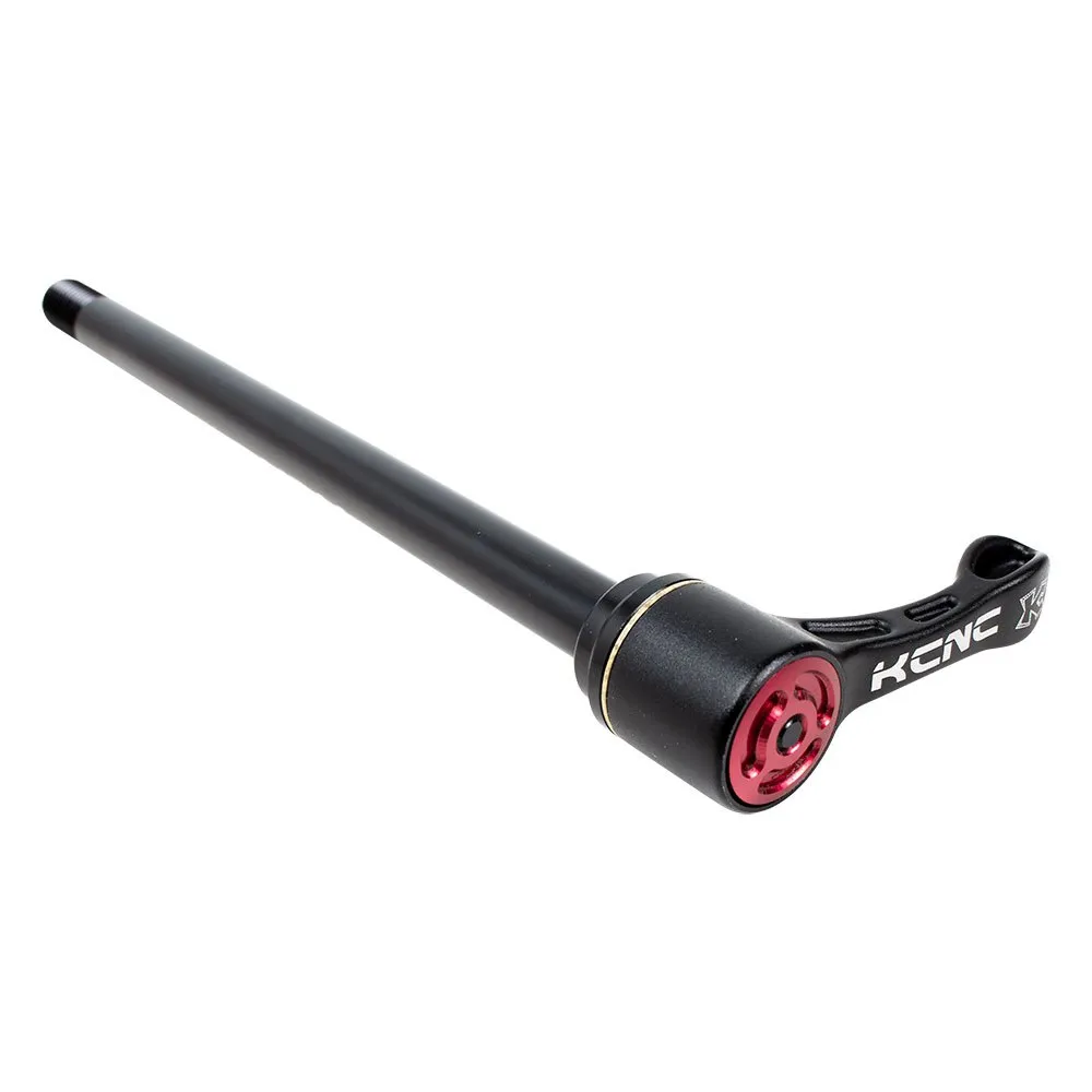 KCNC Kqr07 Al6061 Pressclick Boost Shimano Bakre Genomgående Axel, Black, 12 x 148mm KCNC Kqr07 Al6061 Pressclick Boost Shimano Bakre Genomgående Axel, Black, 12 x 148mm