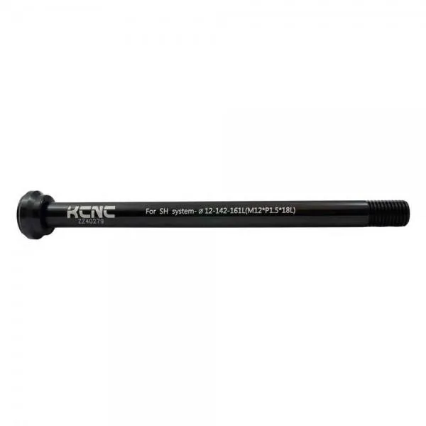 KCNC Kqr08 Al6061 Rockshox Bakre Genomgående Axel, Black, 12 x 148mm