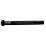 KCNC Kqr08 Al6061 Rockshox Genomgående Axel Fram, Black, 15 x 100mm