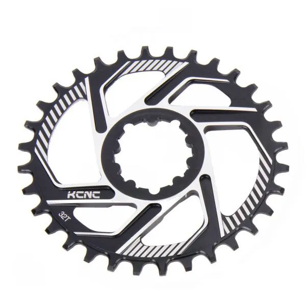 KCNC Mtb Oval Dm Sram 3 Mm Offset Kedjehjul, Black, 30t