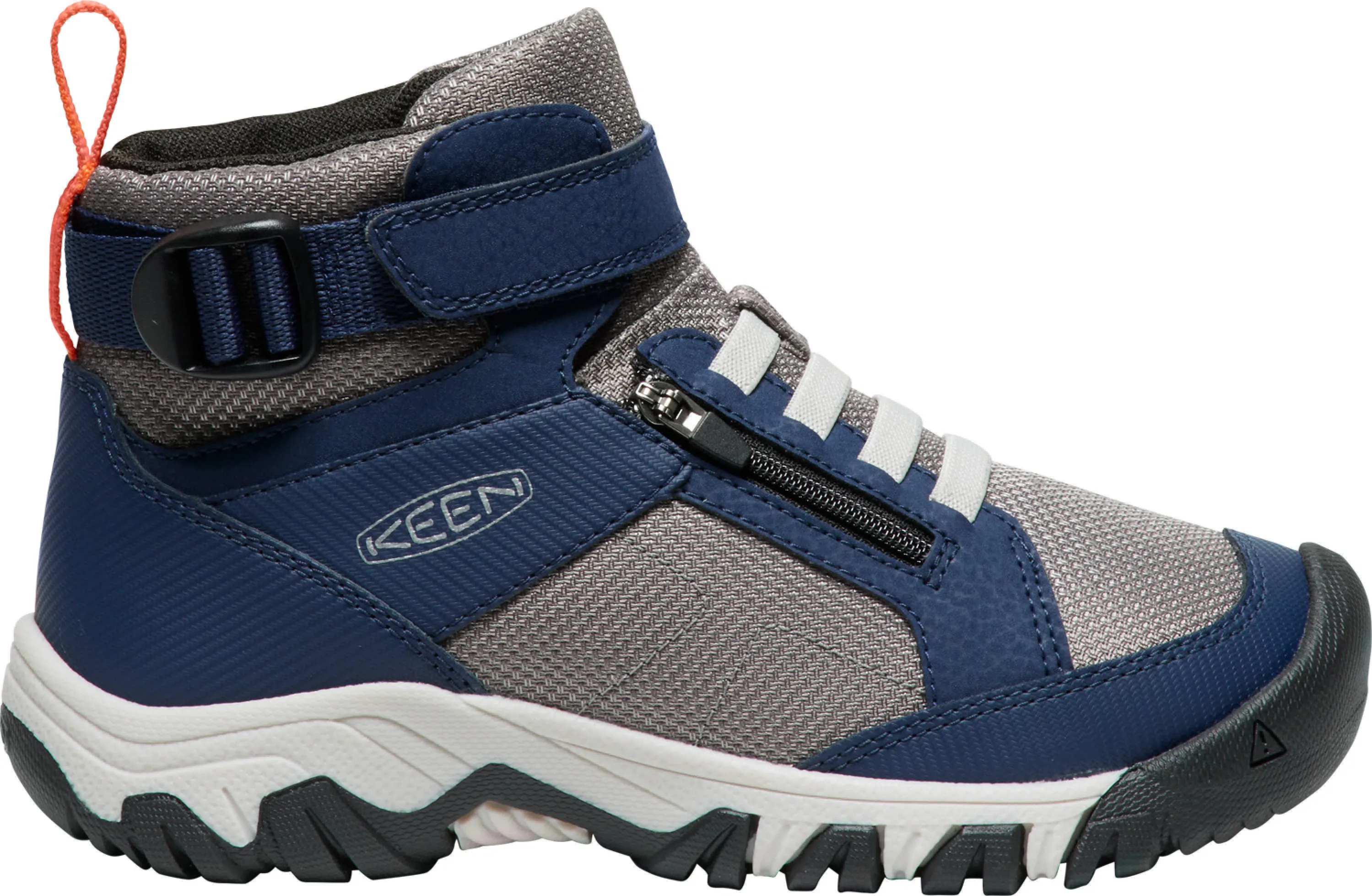 KEEN Juniors' Targhee Boundless Hiking Boot, Naval Academy-Steel Grey, 32/33 KEEN Juniors' Targhee Boundless Hiking Boot, Naval Academy-Steel Grey, 32/33