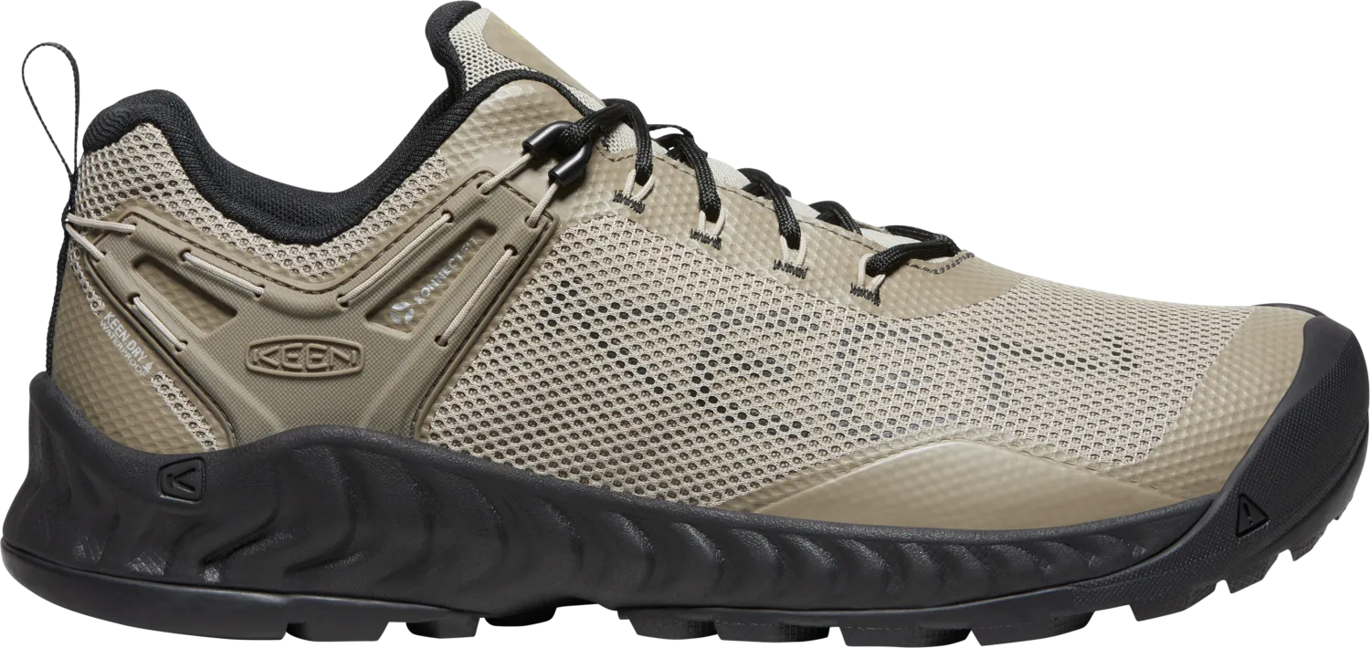 KEEN Men's NXIS EVO Waterproof Shoe, Plaza taupe-citronelle KEEN Men's NXIS EVO Waterproof Shoe, Plaza taupe-citronelle