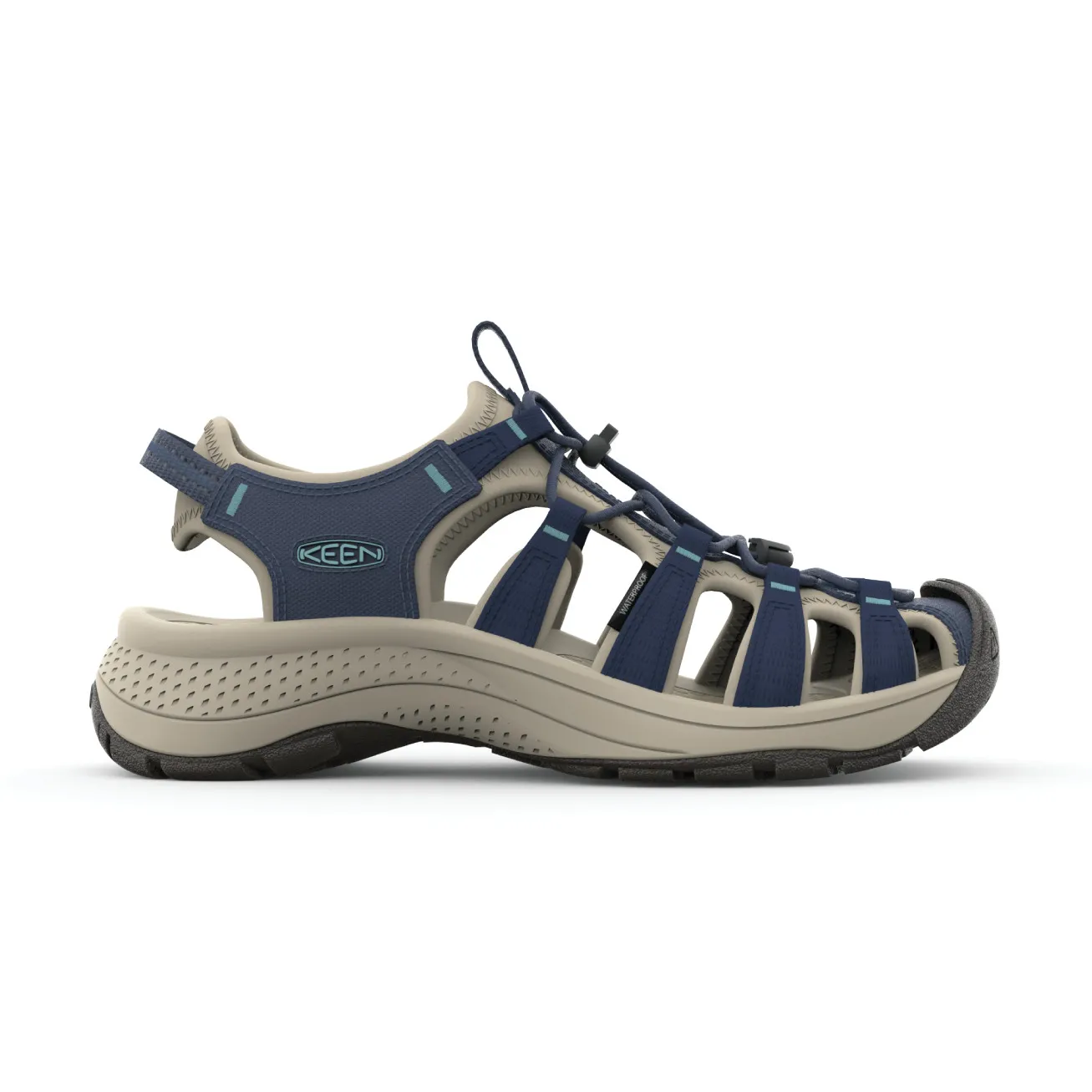 KEEN Women's Astoria West Sandal, Naval Academy-Reef Waters KEEN Women's Astoria West Sandal, Naval Academy-Reef Waters