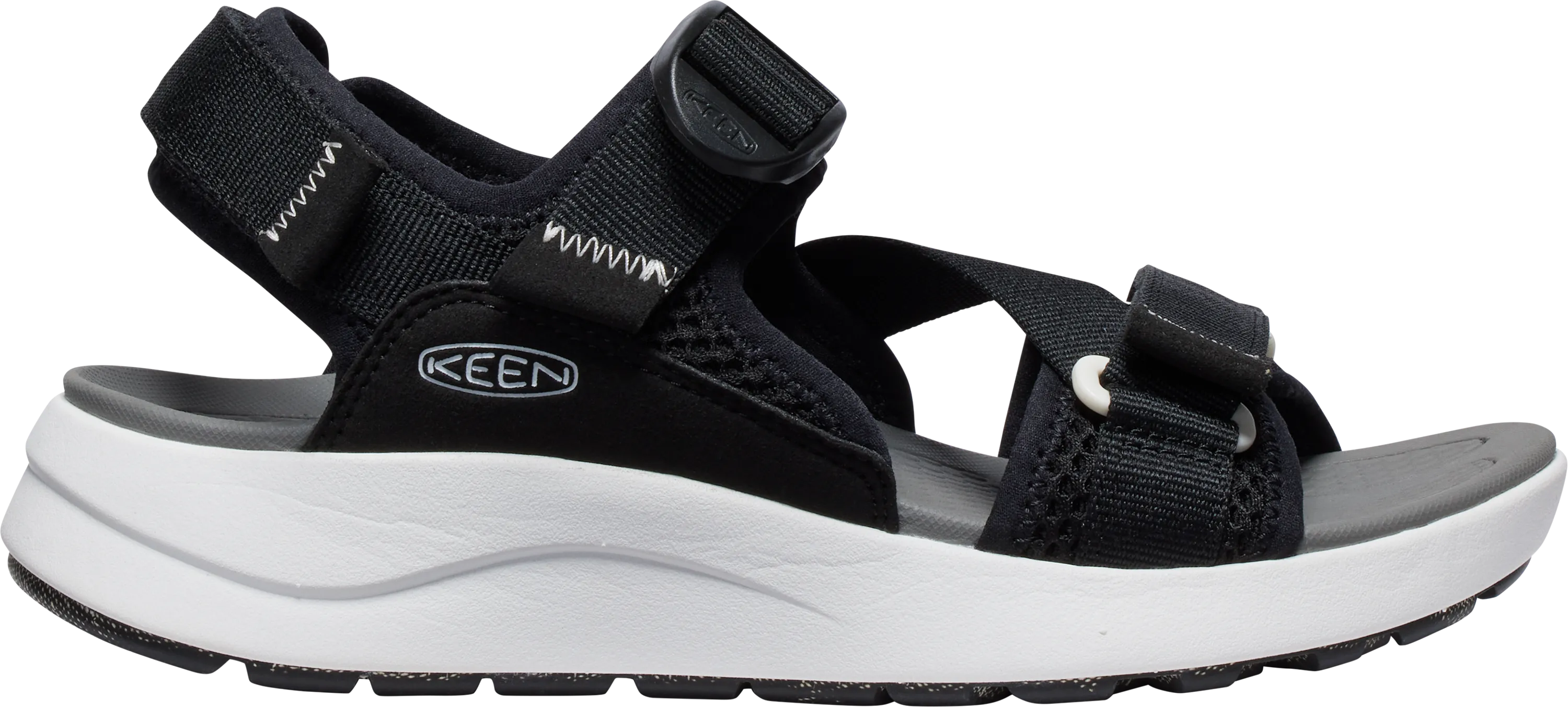 KEEN Women's Elle Sport Backstrap, Black-steel grey KEEN Women's Elle Sport Backstrap, Black-steel grey