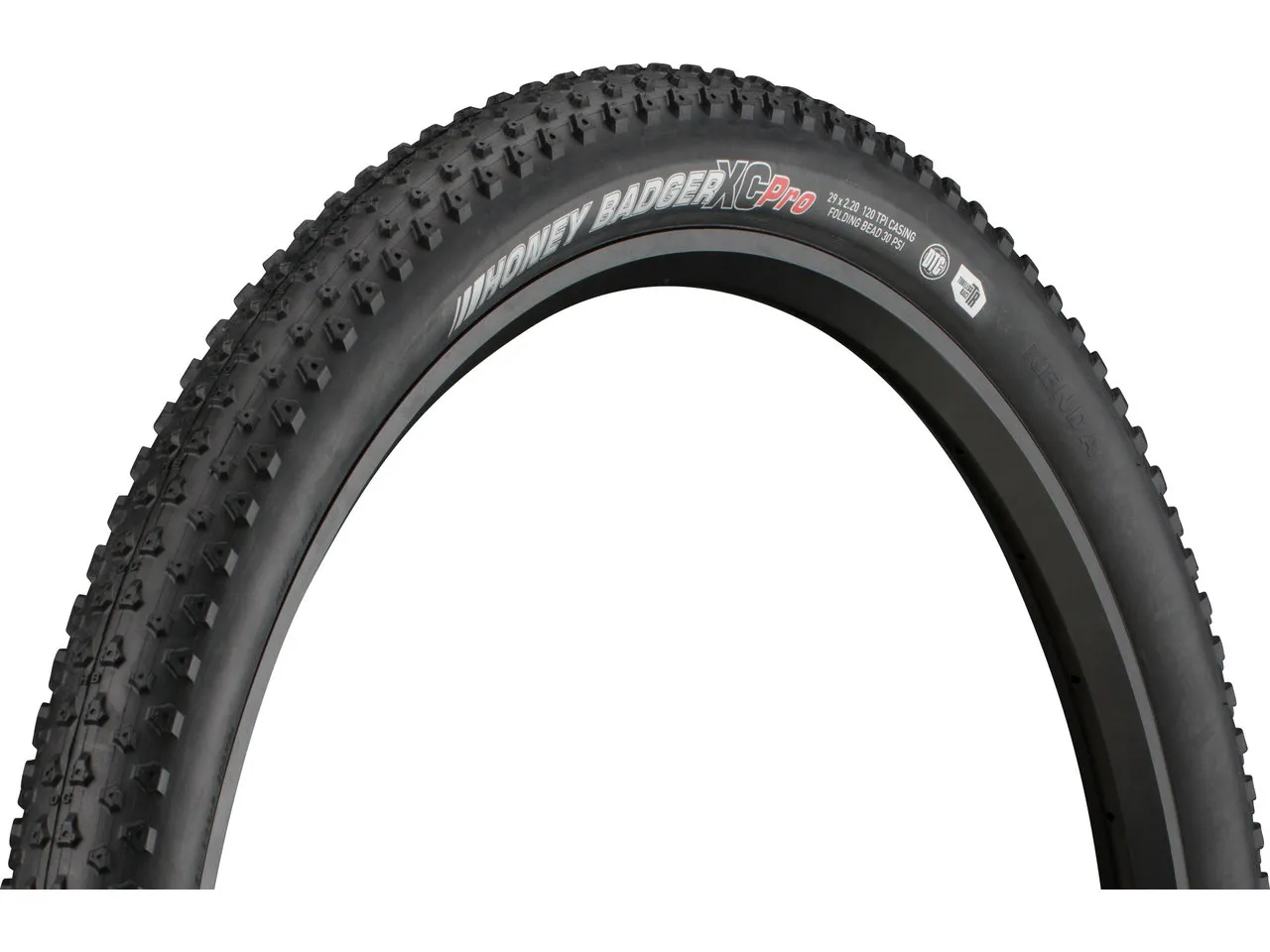 Kenda Honey Badger XC Pro 29" Faltreifen Modell 2018, Black, 29" x 2.20