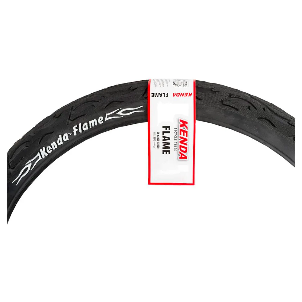 Kenda K-1008a Flame 26´´ X 2.125 Styvt Urbandäck, Black, 26´ x 2.125