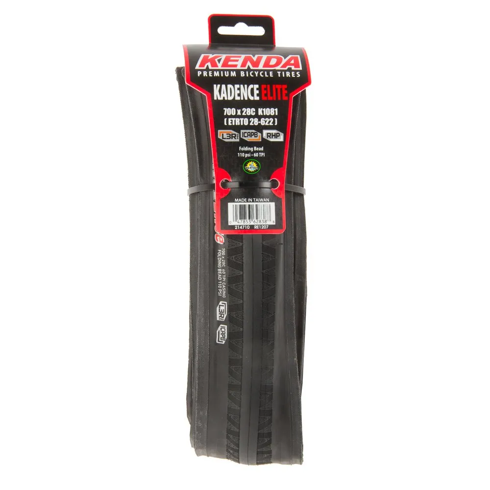 Kenda Kadence Elite Aramidic Lining L3r Pro 700c X 28 Landsvägsdäck, Black, 700C x 28